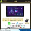 Audi A4 2000-2009 Android 13 10 İnç 4+64GB Kablosuz CarPlay Navigasyon