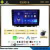 Clio 5 2020-2023 Model 2+64GB Android 13 Kablosuz Carplay Navigasyon Multimedya Sistemi