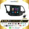 Hyundai Elantra Tesla 4GB + 64GB 2016-2018 Model Kablosuz Carplay Navigasyon Qled Multimedya Sistemi
