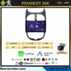 Peugeot 206  2001-2008 Model 2GB + 64GB Android 13 Kablosuz Carplay Navigasyon Multimedya Sistemi