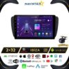 Seat Ibiza 20082015 Model 2GB + 64GB Android 13 Kablosuz Carplay Navigasyon Multimedya Sistemi