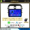 Toyota Corolla 2008-2012 Model 2+64GB Android 13 Kablosuz Carplay Navigasyon Multimedya Sistemi