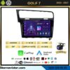 Vw Golf 7  Kablosuz Carplay 2+32 GB Android 13 Navigasyon Multimedya Sistemi