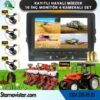 10 inç Monitör 4 Kameralı Mibzer Havalı Tohum Makinesi AHD Kayıtlı Kamera Seti