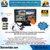 256 Gb Sd Dahil Karavan Kamera Seti 4 Kameralı 10 Inç Dokunmatik Ekranlı Tak Kullan