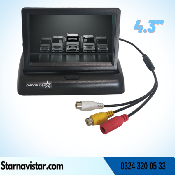4.5 Inç Tft Lcd Araç Monitörü Ekran