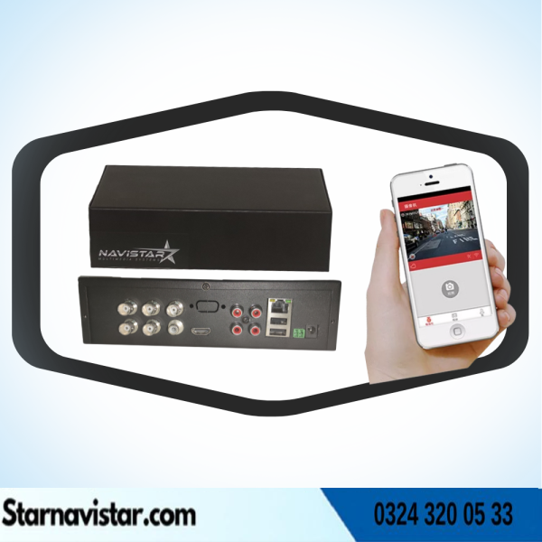 4 Kanal Mobil Dvr Kayıt Cihazı Uzaktan İzleme Destekli Hdmi girişli