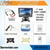 7" Ahd 1080P Full Hd Iki Kamera Girişli Monitör