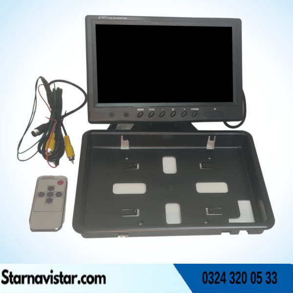 Araç Içi Monitör 9" Tft Lcd Büyük Ekran