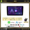 Audi A3 4GB + 64GB 2002-2008 Model Android 13 Kablosuz Carplay Navigasyon Multimedya Sistemi