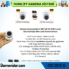 Forklift Kamera Sistemi Reach Truck 2 Kameralı 7 Inç Monitörlü Kayıtlı Kamera Seti