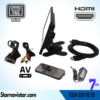Güvenlik Kamera Monitörü 7" Ekran Hdmi Vga Av Girişli Lcd Ekran 4 Kanal