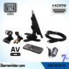 Güvenlik Kamera Monitörü 7" Ekran Hdmi Vga Av Girişli Lcd Ekran 4 Kanal