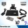 Güvenlik Kamera Monitörü 7" Ekran Hdmi Vga Av Girişli Lcd Ekran 4 Kanal