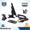 Güvenlik Kamera Monitörü 9" Ekran Hdmi Vga Av Girişli Lcd Ekran 4 Kanal