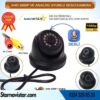 Mikrofonlu AHD 1080P ve Analog Pal Çevrilebilir Plastik Mini Dome Araç Kamerası
