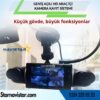 4 Kameralı 1080P WIFI, GPS Geniş Açılı Dashcam Araç içi Kamera Kayıt Sistemi 3 inç  Full HD