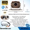 Navistar Metal Kasa Ahd 1080P Full Hd 4 Pin Starlight Gece Görüşlü Geri Görüş Kamerası