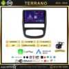 Nissan Terrano  2014-2016 Model 4GB + 64GB Android 13 Kablosuz Carplay Navigasyon Multimedya Sistemi