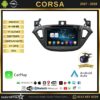 Opel Corsa 2017-2019 Model 4+64 GB Android 13 Kablosuz Carplay Navigasyon Multimedya Sistemi