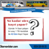 Otobüsler Için Kayıtlı 4 Kameralı 1 Tb Harddiskli Kamera Seti