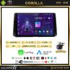 Toyota Corolla 2017-2020 Model 2+64GB Android 13 Kablosuz Carplay Navigasyon Multimedya Sistemi