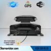 B6204 4G GPS WiFi Uzaktan İzlemeli 4 Kanal HDD/SD Mobil DVR Kayıt Cihazı