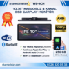 10.36 inç Dokunmatik Monitör Kablosuz Carplay Wifi Bluetooth FM Transmitter 256 GB Destekli Tak Kullan