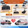 Ambulans Mevzuatına Uygun 1 TB 2 Kameralı 8 Kanal Mobil NVR Tak Kullan Set