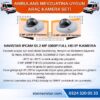 Ambulans Mevzuatına Uygun 1 TB 2 Kameralı 8 Kanal Mobil NVR Tak Kullan Set