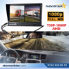 Kayıtlı 9 inç ikiye Bölen 2 Kanal Split AHD 1080P/720P destekli 4 Pin 256 GB SD Destekli Monitör