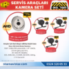 Okul Servis Kamera Seti 4 Kameralı 7" Monitör 4 Kameralı 1 Tb Harddisk Dahil