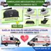 Ambulans Yönetmeliğine Uygun 2 Kameralı 8 Kanal Mobil NVR 500 GB  Tak Kullan Set
