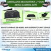 Ambulans Yönetmeliğine Uygun 2 Kameralı 8 Kanal Mobil NVR 500 GB  Tak Kullan Set