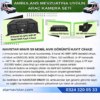 Ambulans Yönetmeliğine Uygun 2 Kameralı 8 Kanal Mobil NVR 500 GB  Tak Kullan Set