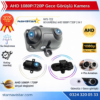 İki kameralı AHD 1080P/720P Yan ve arka için Profesyonel Metal Kamera